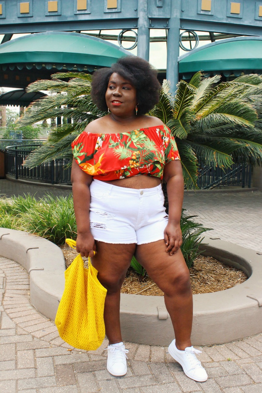 Plus Size Crop Tops - Fro Fashion